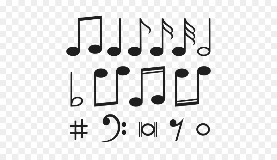 Musical note Staff - note vector png download - 512*512 - Free Transparent  png Download.