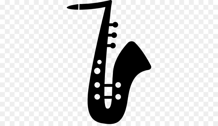 Saxophone Silhouette Musical Instruments - instrument vector png download - 512*512 - Free Transparent  png Download.