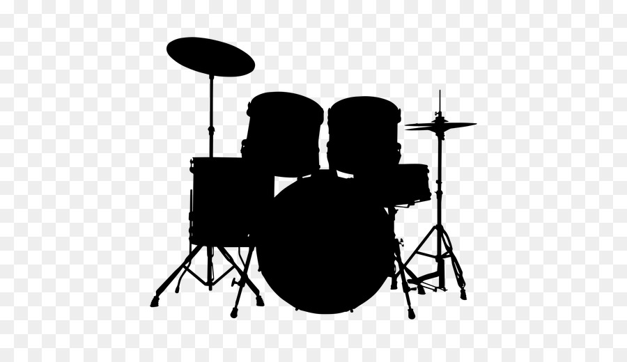 Drums Musical Instruments Silhouette - Drums png download - 512*512 - Free Transparent  png Download.