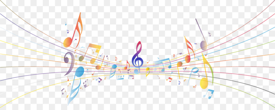 Musical note Staff Clip art - Effect notes png download - 3860*1513 - Free Transparent  png Download.