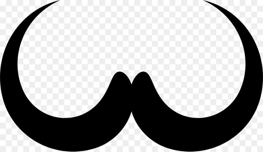 Handlebar moustache Silhouette Clip art - moustache png download - 2130*1228 - Free Transparent Moustache png Download.