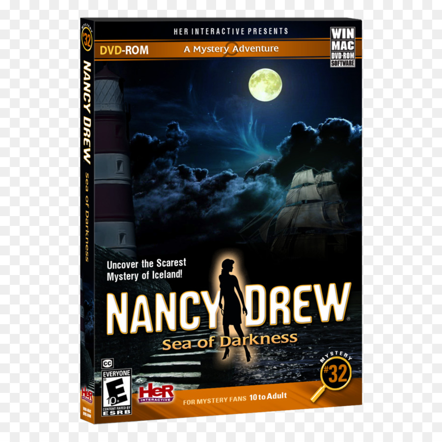 Nancy Drew: Sea of Darkness Nancy Drew: Ghost of Thornton Hall Nancy Drew: Ghost Dogs of Moon Lake PC game - Sea games png download - 1024*1024 - Free Transparent Nancy Drew png Download.