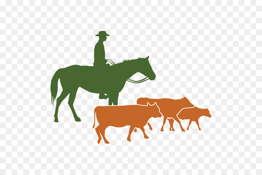 Cattle Native Americans in the United States Silhouette Horse Clip art - care for the environment png download - 600*600 - Free Transparent Cattle png Download.