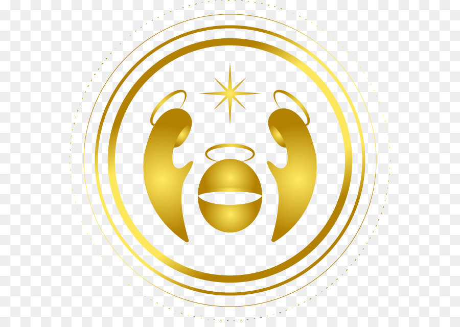 Christmas Euclidean vector Nativity of Jesus - Golden light of Jesus on Christmas Day png download - 628*628 - Free Transparent Golden Circle png Download.