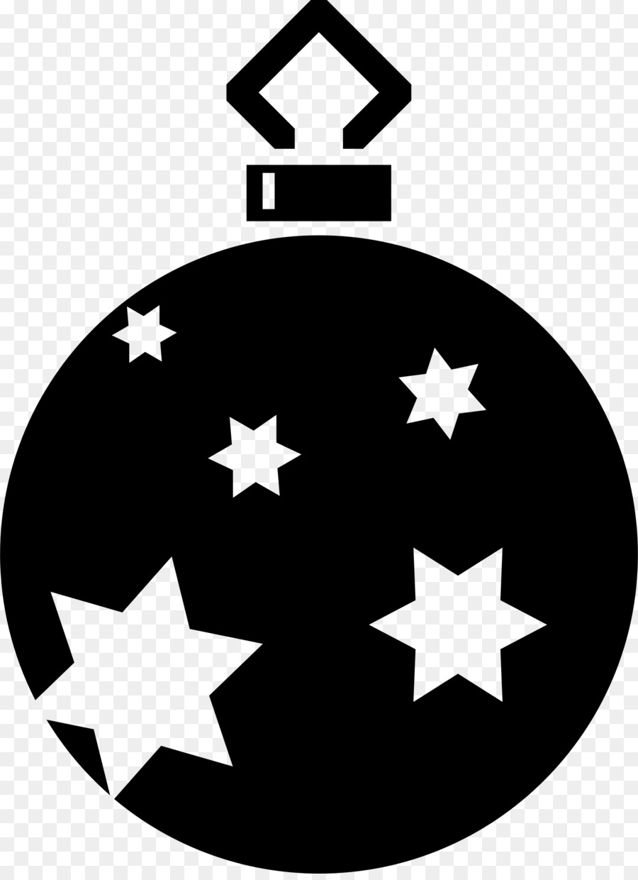 christmas star silhouette clip art