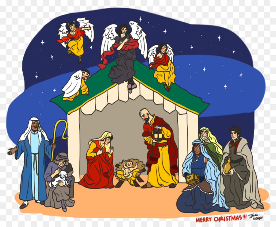 Christmas decoration Nativity scene - lok png download - 990*807 - Free Transparent Christmas  png Download.