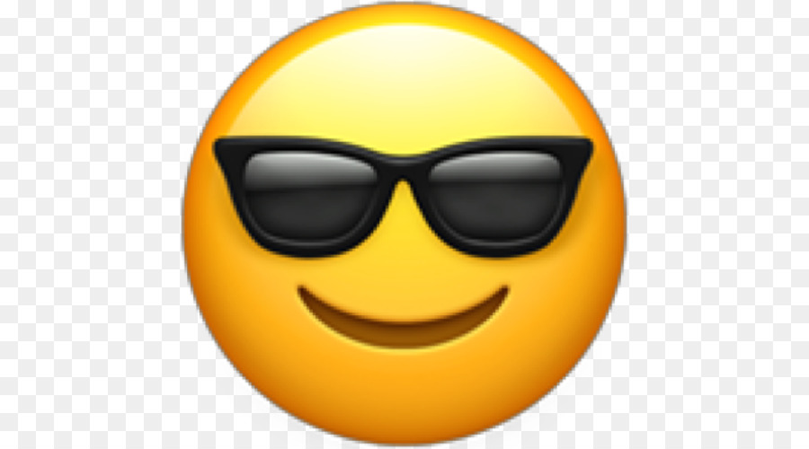 Emoji domain Sunglasses Emoticon T-shirt - Emoji png download - 500*500 - Free Transparent Emoji png Download.