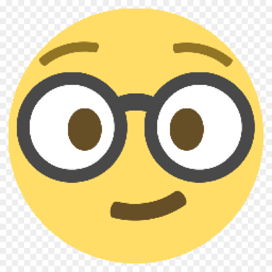 Emoticon Emoji Smiley Nerd Computer Icons - Emoji png download - 1400*1400 - Free Transparent Emoticon png Download.