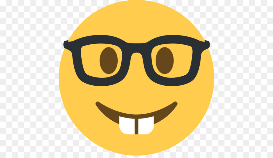 Emoji Nerd Smiley Emoticon Computer Icons - nerd png download - 512*512 - Free Transparent Emoji png Download.