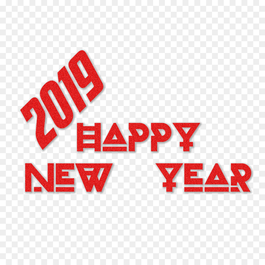 happy new year 2019 transparent image.png - others png download - 2000*2000 - Free Transparent Logo png Download.