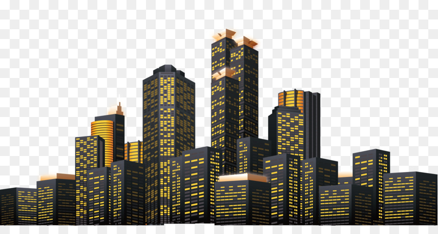 New York City Skyline Royalty-free Illustration - City Night Vector png download - 2294*1181 - Free Transparent New York City png Download.
