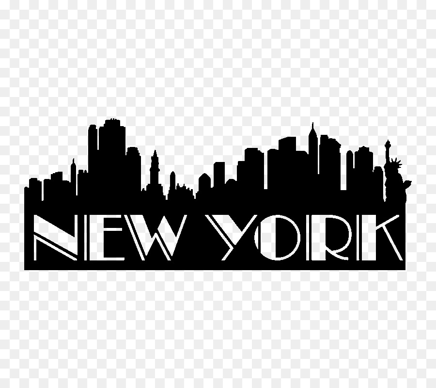 New York City Wall decal Sticker New City - New STICKER png download - 800*800 - Free Transparent New York City png Download.
