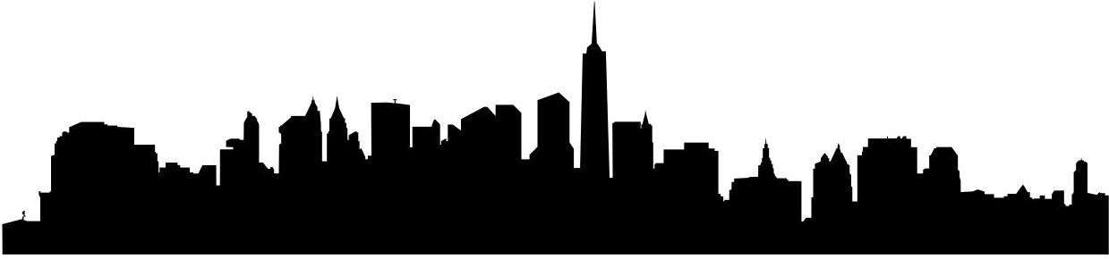 Brooklyn Bridge Wall decal Sticker Skyline - Silhouette png download ...