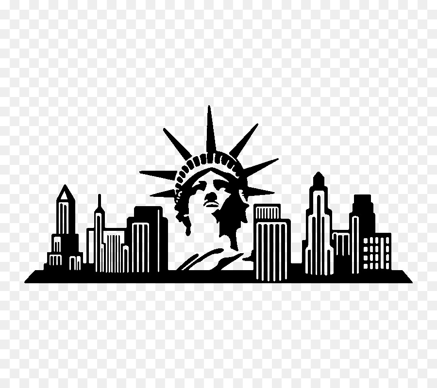 New York City Wall decal Sticker - building png download - 800*800 - Free Transparent New York City png Download.