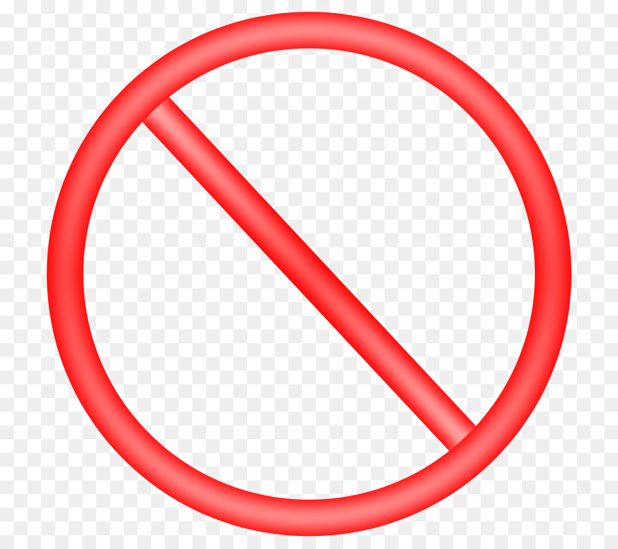 No symbol Sign Clip art - prohibido png download - 800*800 - Free Transparent No Symbol png Download.