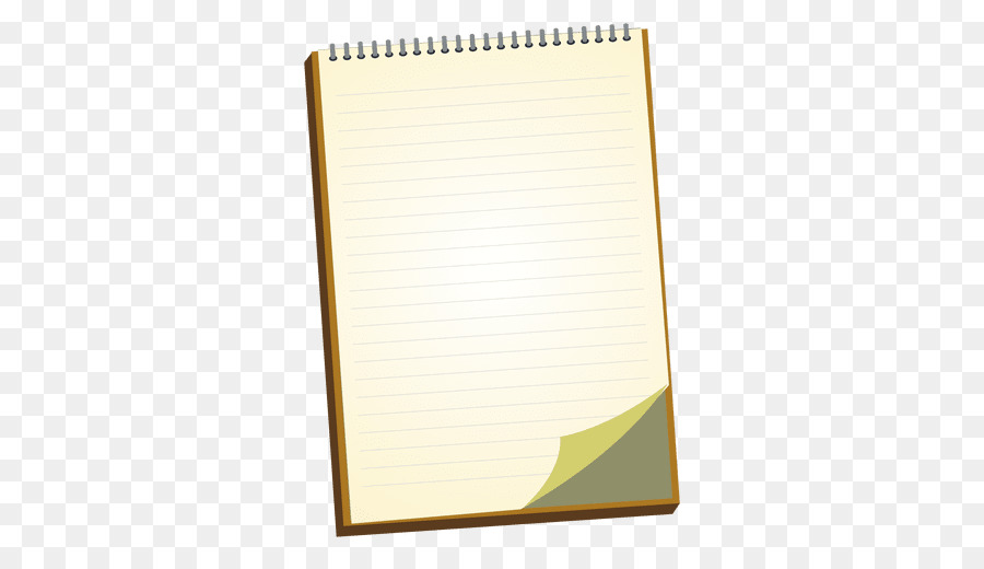Paper Notebook Yellow - notebook png download - 512*512 - Free Transparent Paper png Download.