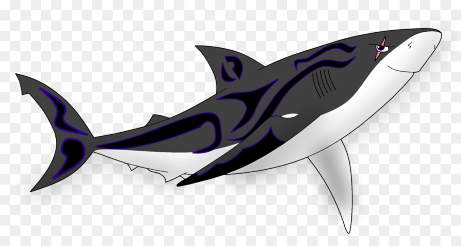 Great white shark DeviantArt Drawing - shark png download - 1232*649 - Free Transparent Shark png Download.