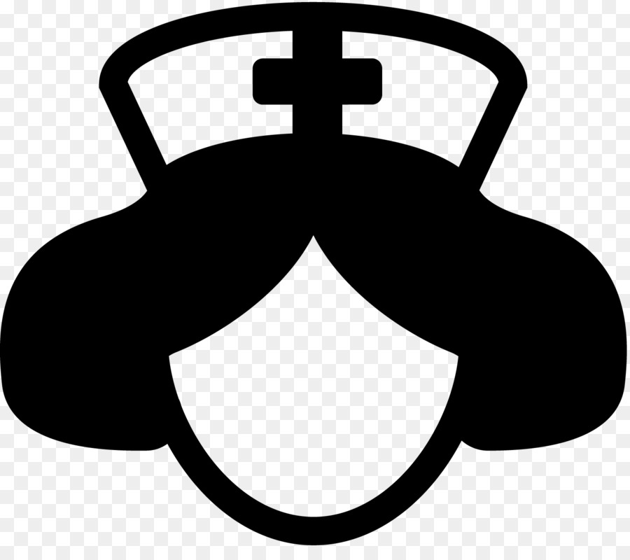 Nurse's cap Nursing Clip art - Silhouette png download - 1500*1306 - Free Transparent Nurses Cap png Download.