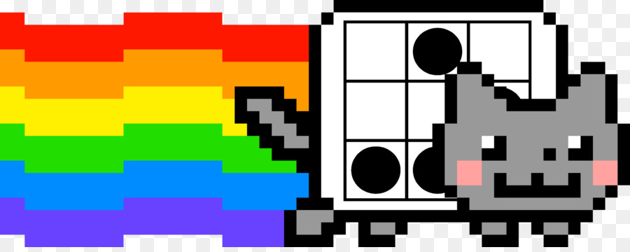 YouTube Nyan Cat Animation - youtube png download - 6120*2400 - Free Transparent Youtube png Download.