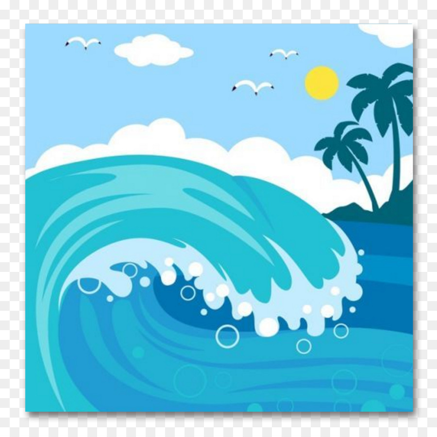 Wind wave Sea Ocean Clip art - sea png download - 1417*1417 - Free Transparent Wind Wave png Download.