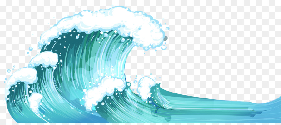 Wind wave Sea Clip art - wave png download - 5053*2209 - Free Transparent  png Download.