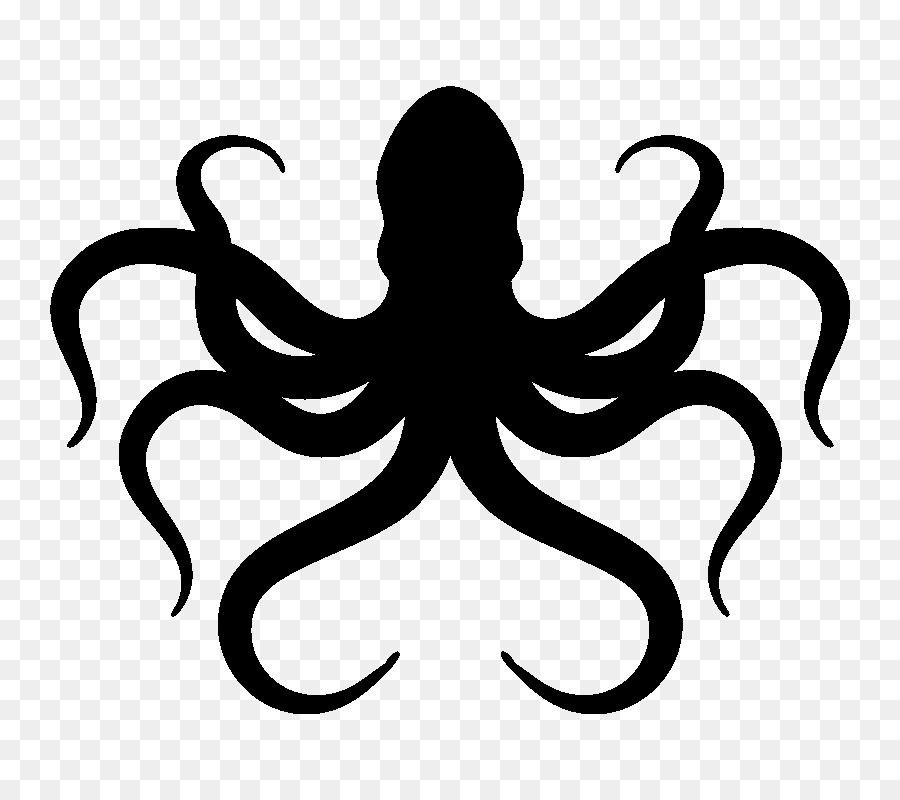 Octopus Sticker Vinyl group Adhesive Clip art - Octopus Silhouette png download - 800*800 - Free Transparent Octopus png Download.