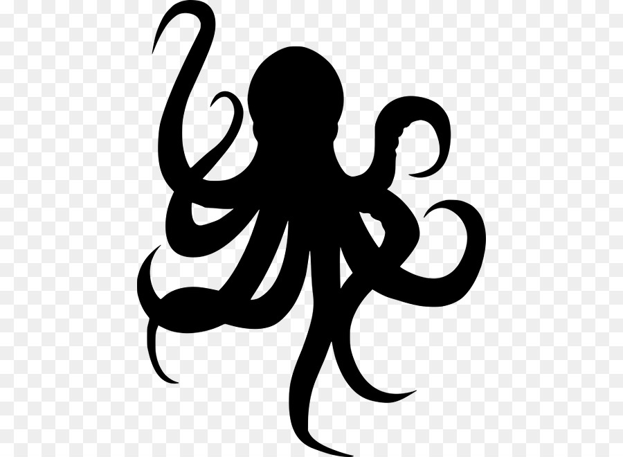 Octopus Portable Network Graphics Vector graphics Clip art Silhouette - house greyjoy png dried squid png download - 504*660 - Free Transparent Octopus png Download.
