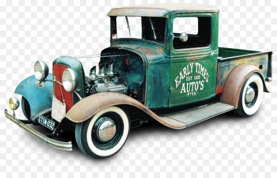 Vintage car Hot rod Pickup truck Classic car - hot rod png download - 1024*651 - Free Transparent Car png Download.
