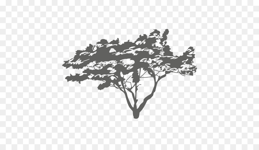 Branch Tree Silhouette - tree png download - 512*512 - Free Transparent Branch png Download.