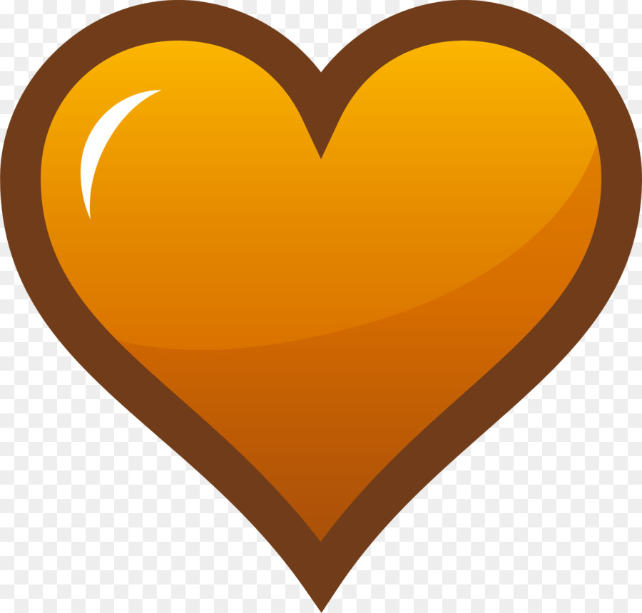 Heart Orange Scalable Vector Graphics Clip art - Heart Book Cliparts png download - 2391*2284 - Free Transparent Heart png Download.