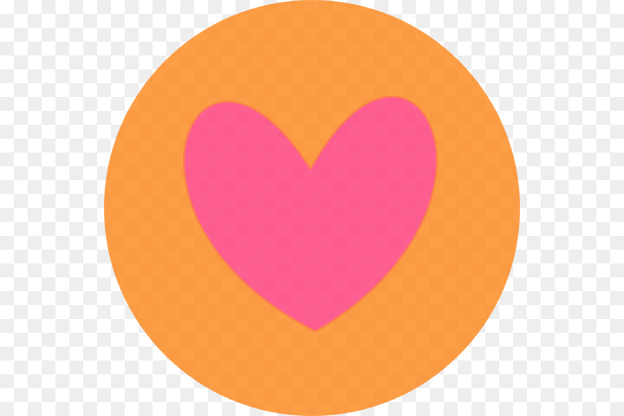 Keyword Tool Clip art - orange heart png download - 600*600 - Free Transparent  png Download.