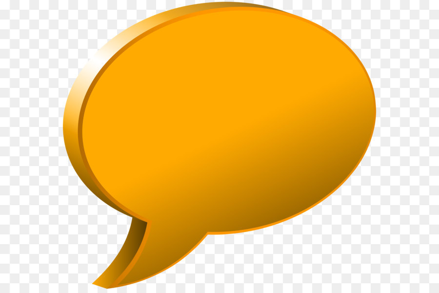 Yellow Circle Font - Speech Bubble Orange Transparent PNG Image png download - 8000*7326 - Free Transparent Yellow png Download.
