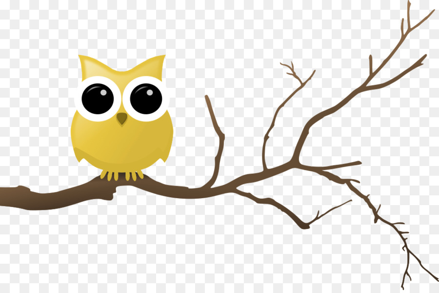 Owl Branch Drawing Clip art - owl png download - 1000*660 - Free Transparent Owl png Download.