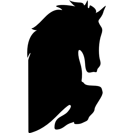 American Paint Horse Silhouette Clip art - Silhouette png download ...