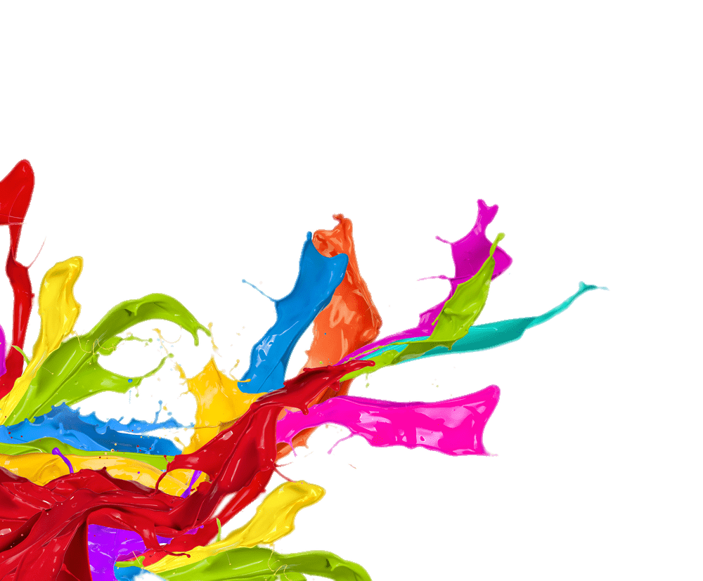 Paint Color Clip art paint splash png download 1000*827 Free