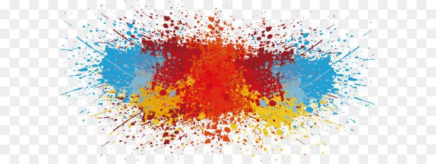 Color - Vector splash of paint png download - 1135*584 - Free Transparent Color png Download.
