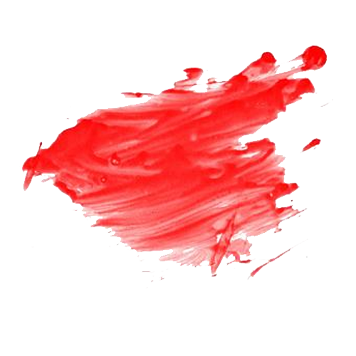 Red Painting Pigment - Red paint splash png download - 500*500 - Free  Transparent Red png Download. - Clip Art Library
