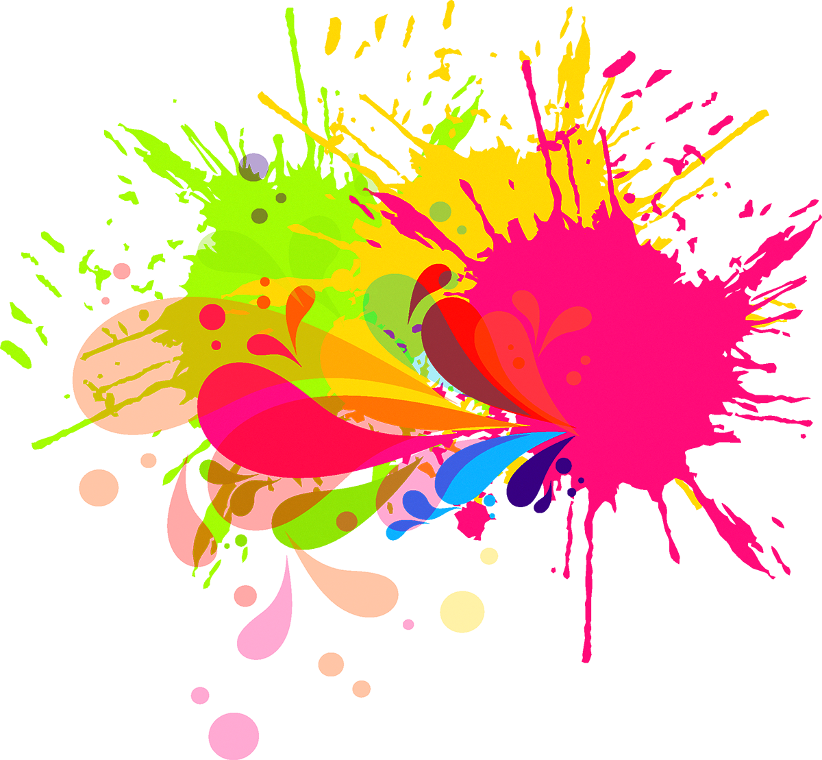 Ink brush Watercolor painting - Paint splash png download - 1200*1109 ...