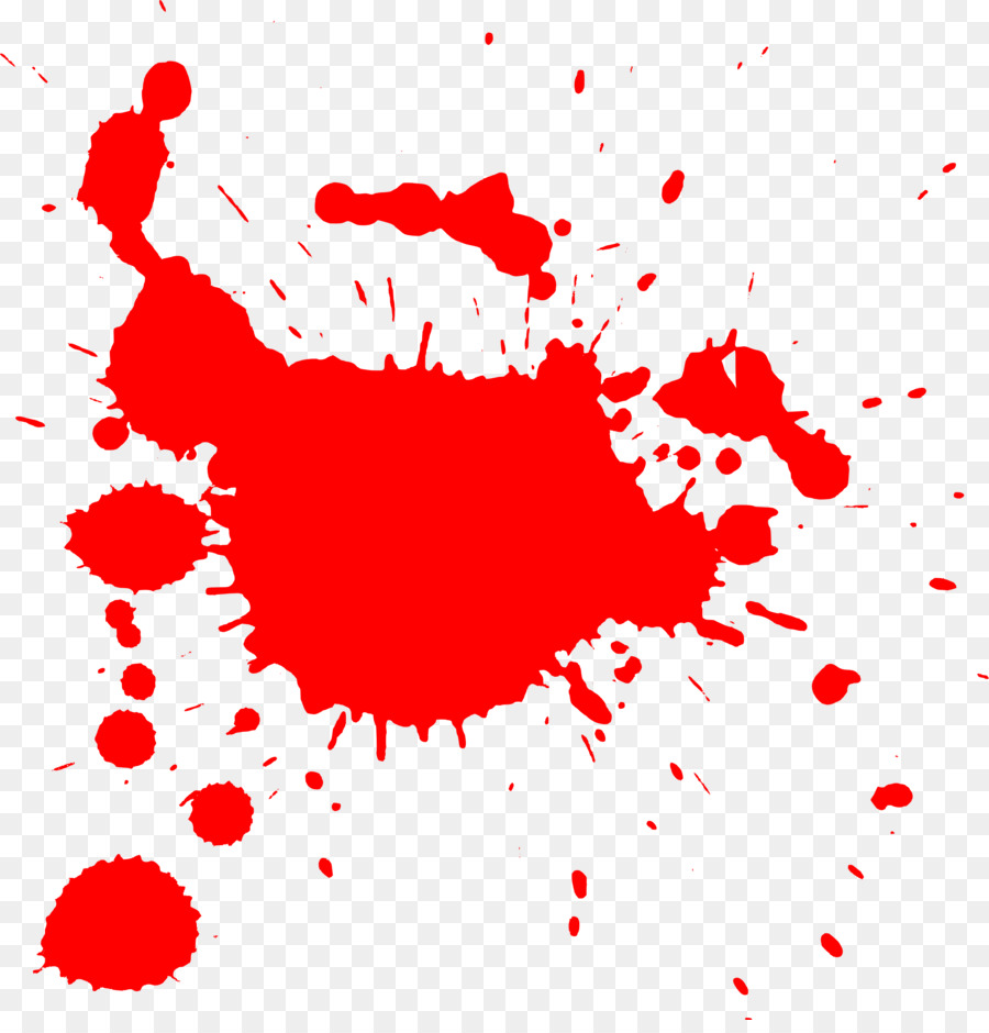 Color Painter Painting - blood png download - 2970*3061 - Free Transparent  png Download.