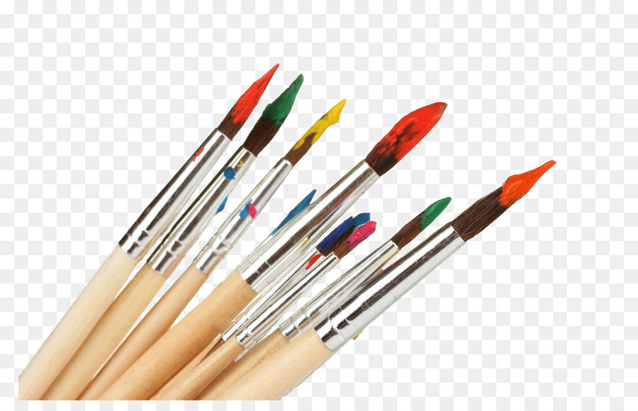 Gouache Paintbrush Painting - brushes png download - 848*565 - Free Transparent Gouache png Download.
