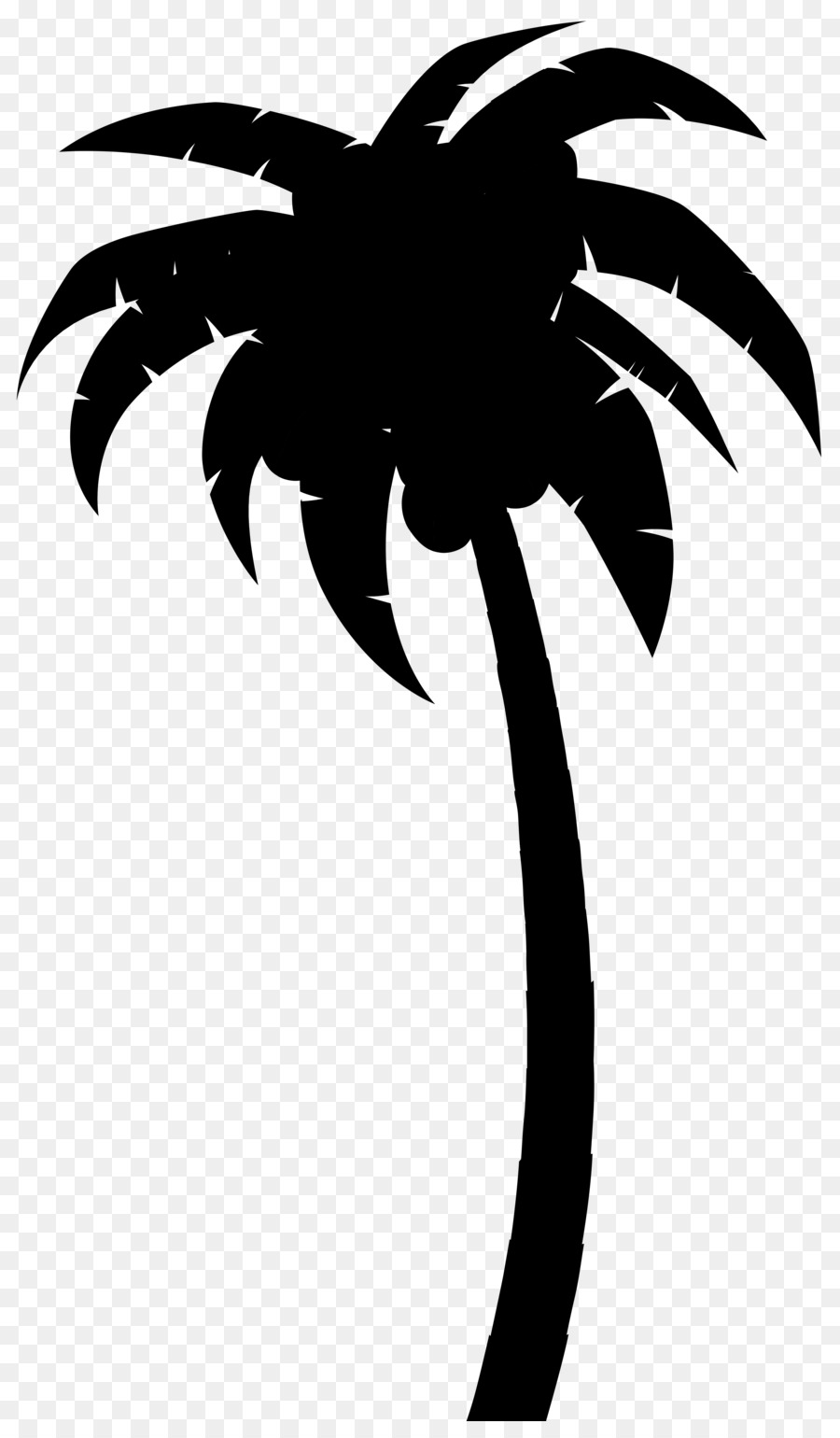 Palm trees Clip art Silhouette Leaf Flower -  png download - 4730*8000 - Free Transparent Palm Trees png Download.