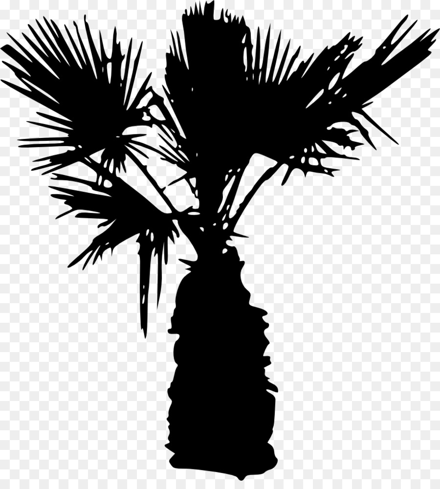 Arecaceae Tree Silhouette Clip art - date palm png download - 512*512 - Free Transparent Arecaceae png Download.