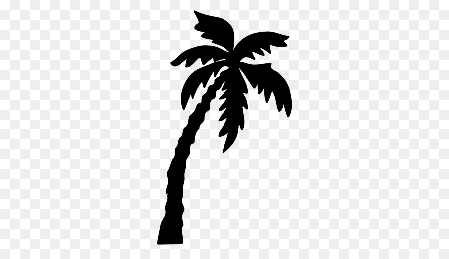 Palm trees Vector graphics Silhouette Drawing Illustration -  png download - 512*512 - Free Transparent Palm Trees png Download.