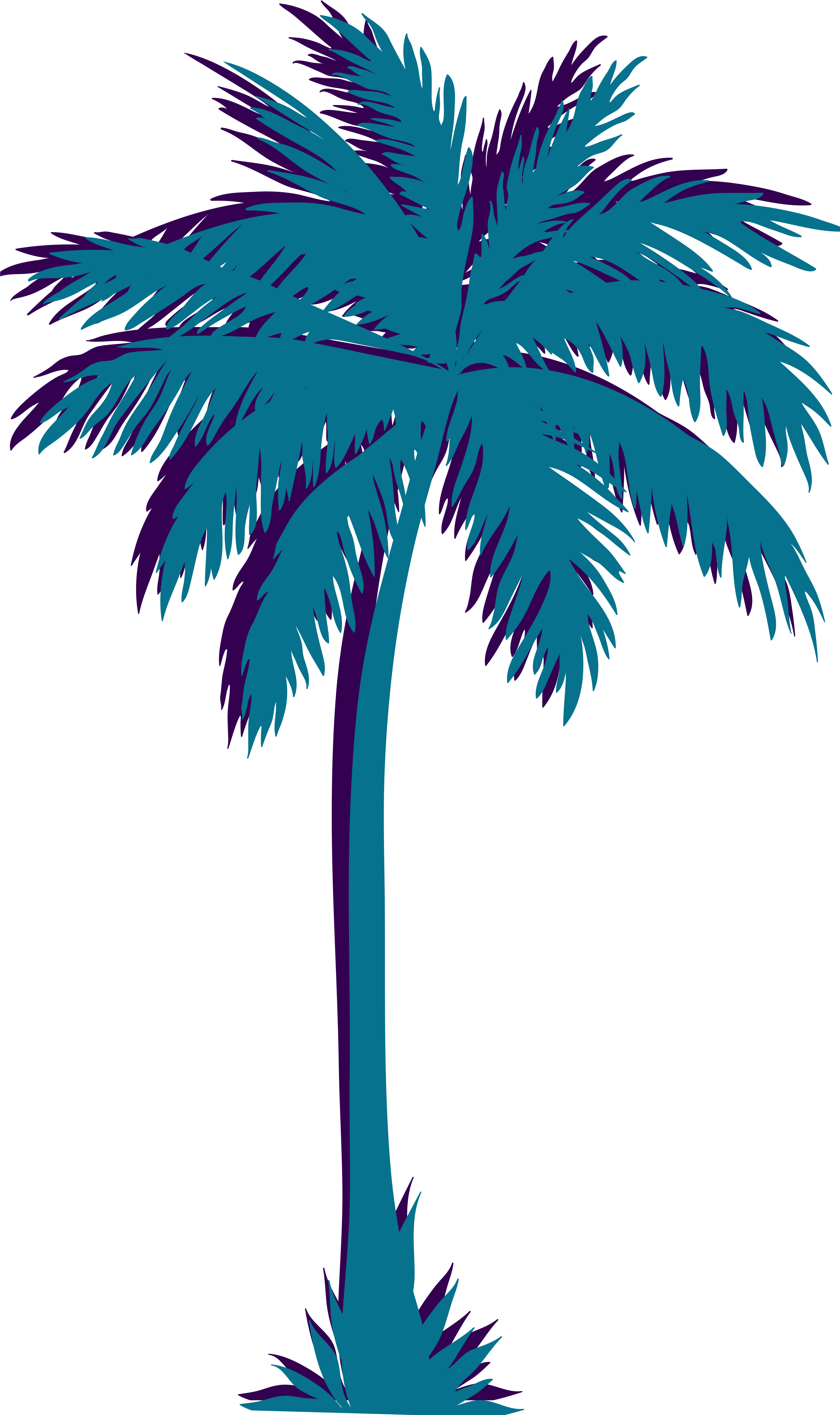 Vaporwave Palm Tree Png Png Image Collection - vrogue.co
