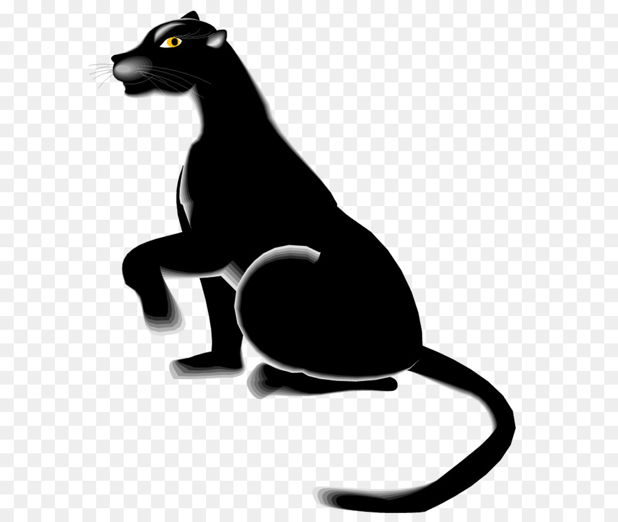 Black panther Cartoon Clip art - Vintage Panther Cliparts png download - 641*750 - Free Transparent Black Panther png Download.