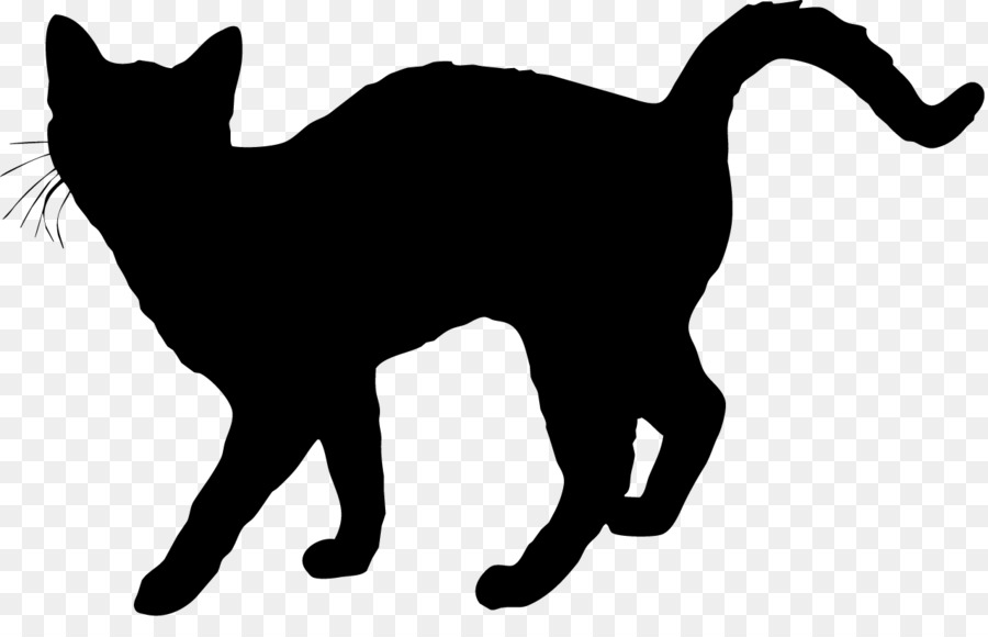 Cat Drawing Silhouette Clip art - Cat png download - 1277*800 - Free Transparent Cat png Download.