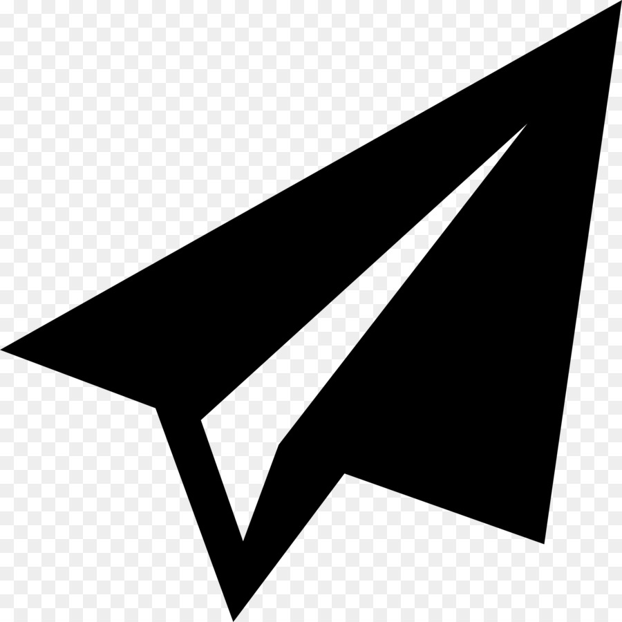 Paper plane Airplane Fixed-wing aircraft Clip art - Airplane png download - 2000*2000 - Free Transparent Paper png Download.