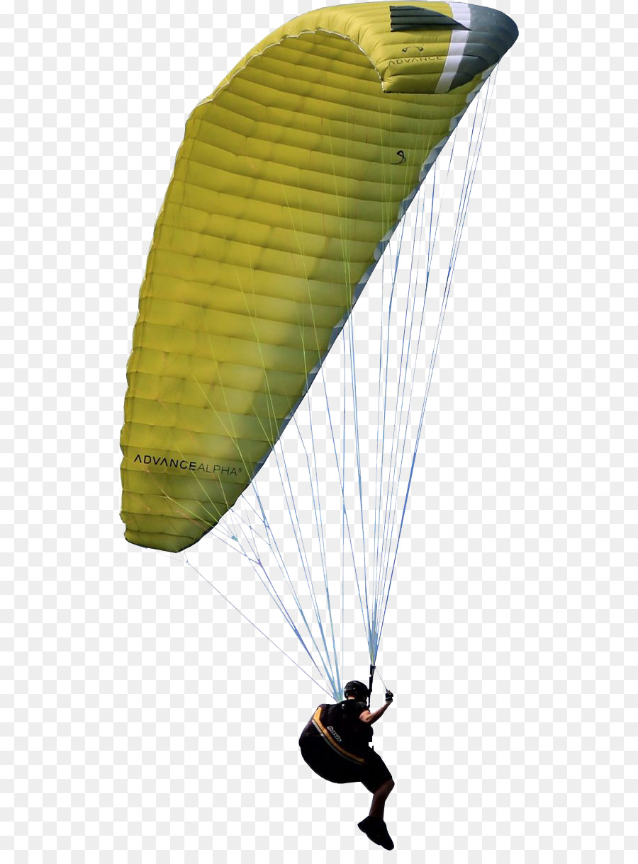 Paragliding No Ga - Gliding parachute png download - 600*1201 - Free Transparent Paragliding png Download.