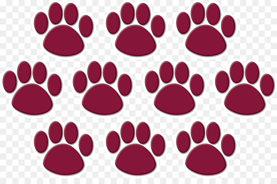 Dog Paw Printing Sticker Clip art - paw prints png download - 2000*1293 - Free Transparent Dog png Download.