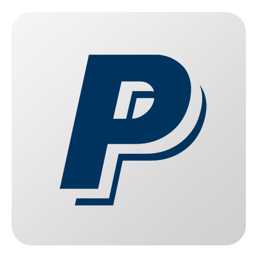 square brand electric blue sign - PayPal png download - 512*512 - Free